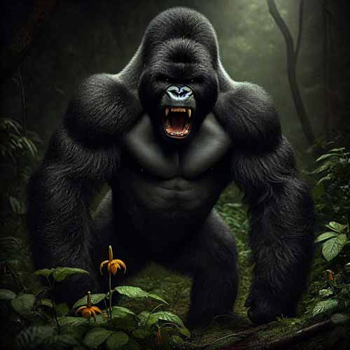 THE BLACK GORILLA