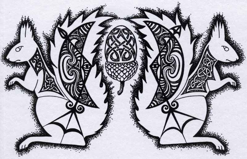 Squirrel Totems