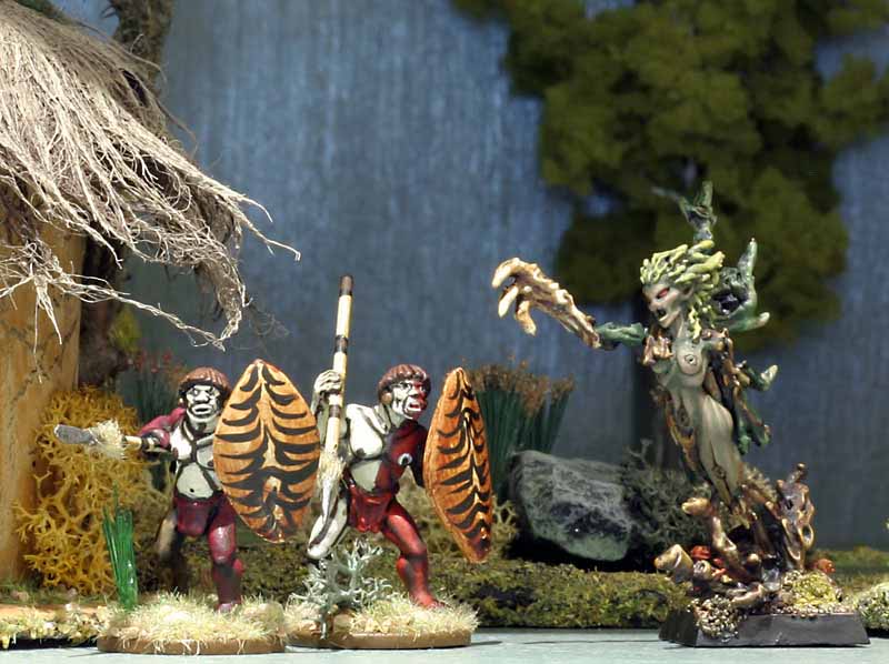 Tree Shamen and Dryad